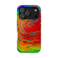 Bespattered Facade Rainbow Vortex Impact-Resistant Case