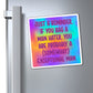 Bespattered Facade "Somewhat Exceptional Man" Refrigerator Magnet
