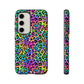 Bespattered Facade Candy Coated Neon Leopard Tough Case