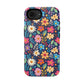 Bespattered Facade Colorful Flowers Impact-Resistant Case