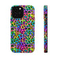 Bespattered Facade Candy Coated Neon Leopard MagSafe Tough Case