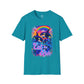Bespattered Facade Whimsical "Eat the Rich" Orcas Unisex Softstyle T-Shirt