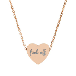 CUSTOM Engraved Personalized Heart Necklace