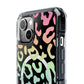 Bespattered Facade Pastel Rainbow Leopard MagSafe Clear Impact Case