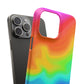 Bespattered Facade Rainbow Heat Map Snap Case