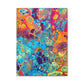 Bespattered Facade Fluid Art Abstract Painting Stretched Matte Canvas Art Prints | Multiple Sizes
