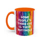 Bespattered Facade All-Seeing Butthole Rainbow Mug | Eight Colors | 11oz or 15oz