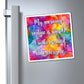 Bespattered Facade "Morning Routine" Refrigerator Magnet