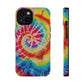 Bespattered Facade Rainbow Tie Dye Impact-Resistant Case