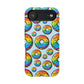 Bespattered Facade Rainbow Sprinkle Donut Impact-Resistant Case