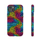 Bespattered Facade Rainbow Animal Print Tough Case
