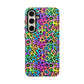 Bespattered Facade Candy Coated Neon Leopard Tough Case