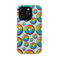 Bespattered Facade Rainbow Sprinkle Donut Impact-Resistant Case