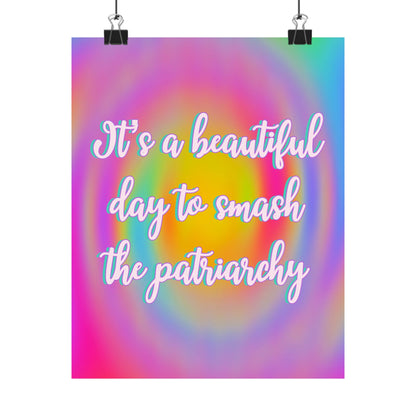Bespattered Facade "It's a Beautiful Day" Giclée Archival Matte Paper Prints