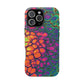 Bespattered Facade Neon Butterfly Abstract Art MagSafe Tough Case