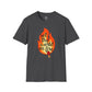 Bespattered Facade Set the World on Fire Flaming Match Unisex Softstyle T-Shirt