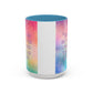 Bespattered Facade Treat Yourself Pastel Rainbow Mug | Three Colors | 11oz or 15oz