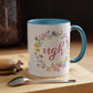 Bespattered Facade Pastel Floral Ugh Mug | Five Colors | 11oz
