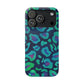 Bespattered Facade Emerald Leopard Snap Case