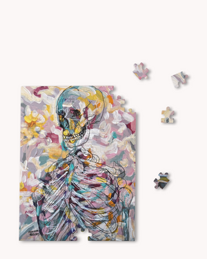 Pastel Skeleton Puzzle ( 120 - 500 Piece )