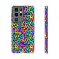 Bespattered Facade Candy Coated Neon Leopard Tough Case