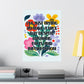 Bespattered Facade "I'm Just Trying to Have a Nice Time..." Colorful Flowers Giclée Archival Matte Paper Prints