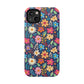 Bespattered Facade Colorful Flowers Impact-Resistant Case