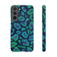 Bespattered Facade Emerald Leopard Snap Case