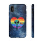 Bespattered Facade Rainbow Extraterrestrial Pride Tough Case