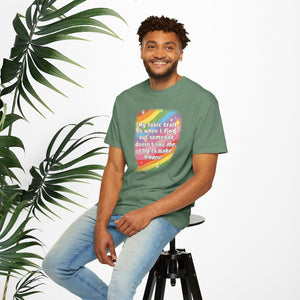 Bespattered Facade "Toxic Trait" Colorful Premium Unisex Comfort Colors Garment Dyed 100% Cotton T-Shirt