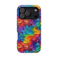 Bespattered Facade Rainbow Swirls MagSafe Tough Case