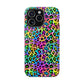 Bespattered Facade Candy Coated Neon Leopard MagSafe Tough Case