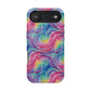 Bespattered Facade Rainbow Nebula Impact-Resistant Case