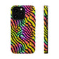 Bespattered Facade Feral Neon Tie Dye MagSafe Tough Case
