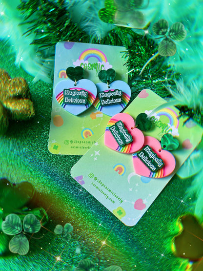 Magically Delicious Heart Earrings