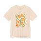 Tulips Bella Canvas Unisex Jersey Short Sleeve Tee