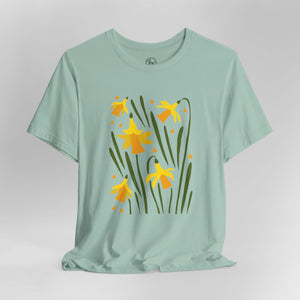 Daffodil Bella Canvas Unisex Jersey Short Sleeve Tee