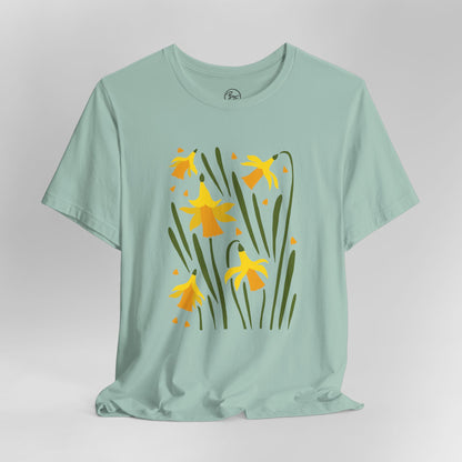 Daffodil Bella Canvas Unisex Jersey Short Sleeve Tee