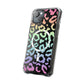 Bespattered Facade Pastel Rainbow Leopard MagSafe Clear Impact Case