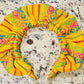 2x Diademas Mexicana Artesanales Tela Cambaya 2x Mexican Sarape Headbands Cambaya Cloth