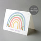 Happy Pride Rainbow Greeting Cards, Set of 24