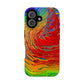 Bespattered Facade Rainbow Vortex Impact-Resistant Case