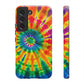 Bespattered Facade Rainbow Tie Dye Tough Case