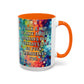 Bespattered Facade Tuesdays Can Go Fuck Themselves Colorful Rainbow Mugs | Eight Colors | 11oz or 15oz