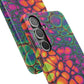 Bespattered Facade Neon Butterfly Snap Case