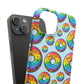 Bespattered Facade Rainbow Sprinkle Donut Snap Case