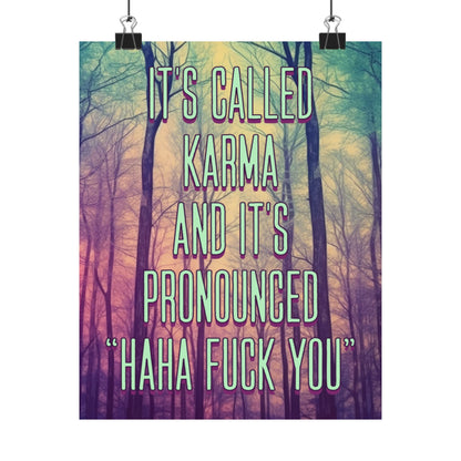 Bespattered Facade "Karma" Giclée Archival Matte Paper Prints