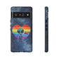 Bespattered Facade Rainbow Extraterrestrial Pride Tough Case
