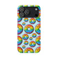 Bespattered Facade Rainbow Sprinkle Donut Snap Case