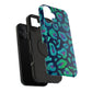 Bespattered Facade Emerald Leopard Impact-Resistant Case